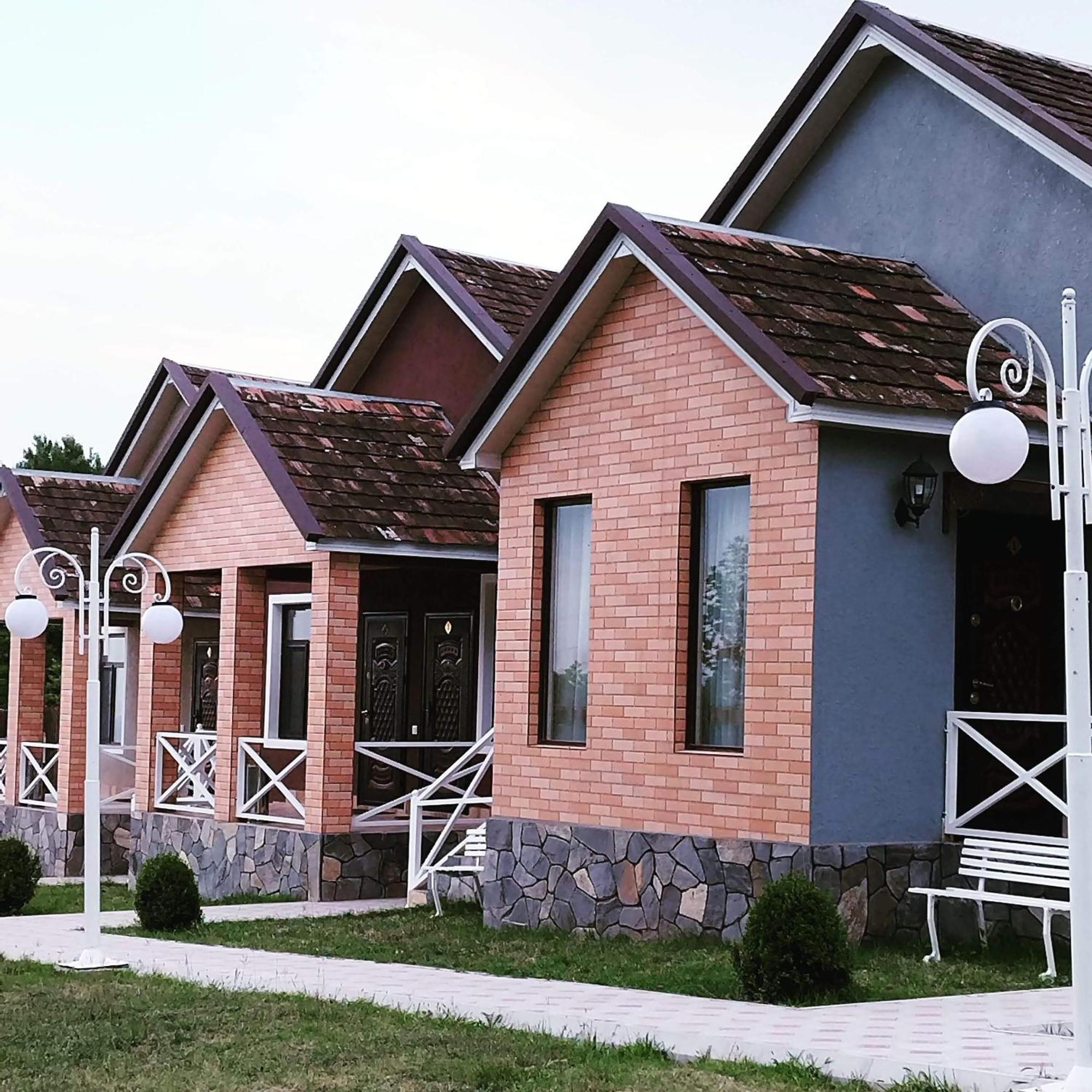 Tulpan Hotel Şǝki Exterior foto